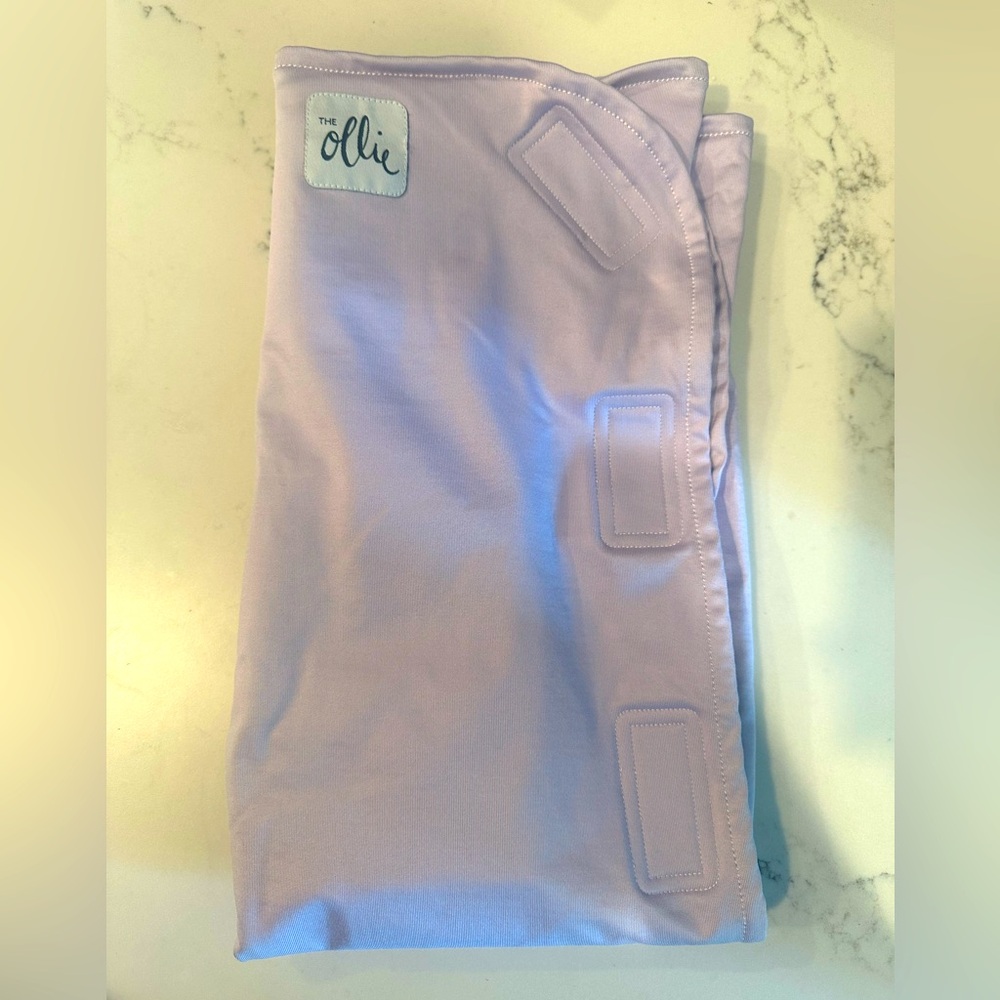 The Ollie Kids Light Purple Swaddle Blanket